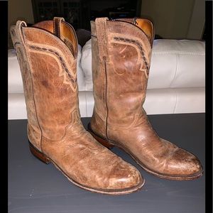 lucchese goat roper
